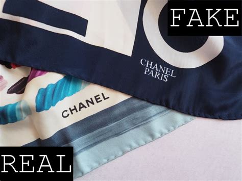 chanel scarves real or fake|authentic chanel clothing label.